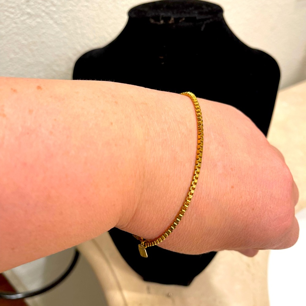 Monet gold plated bracelet